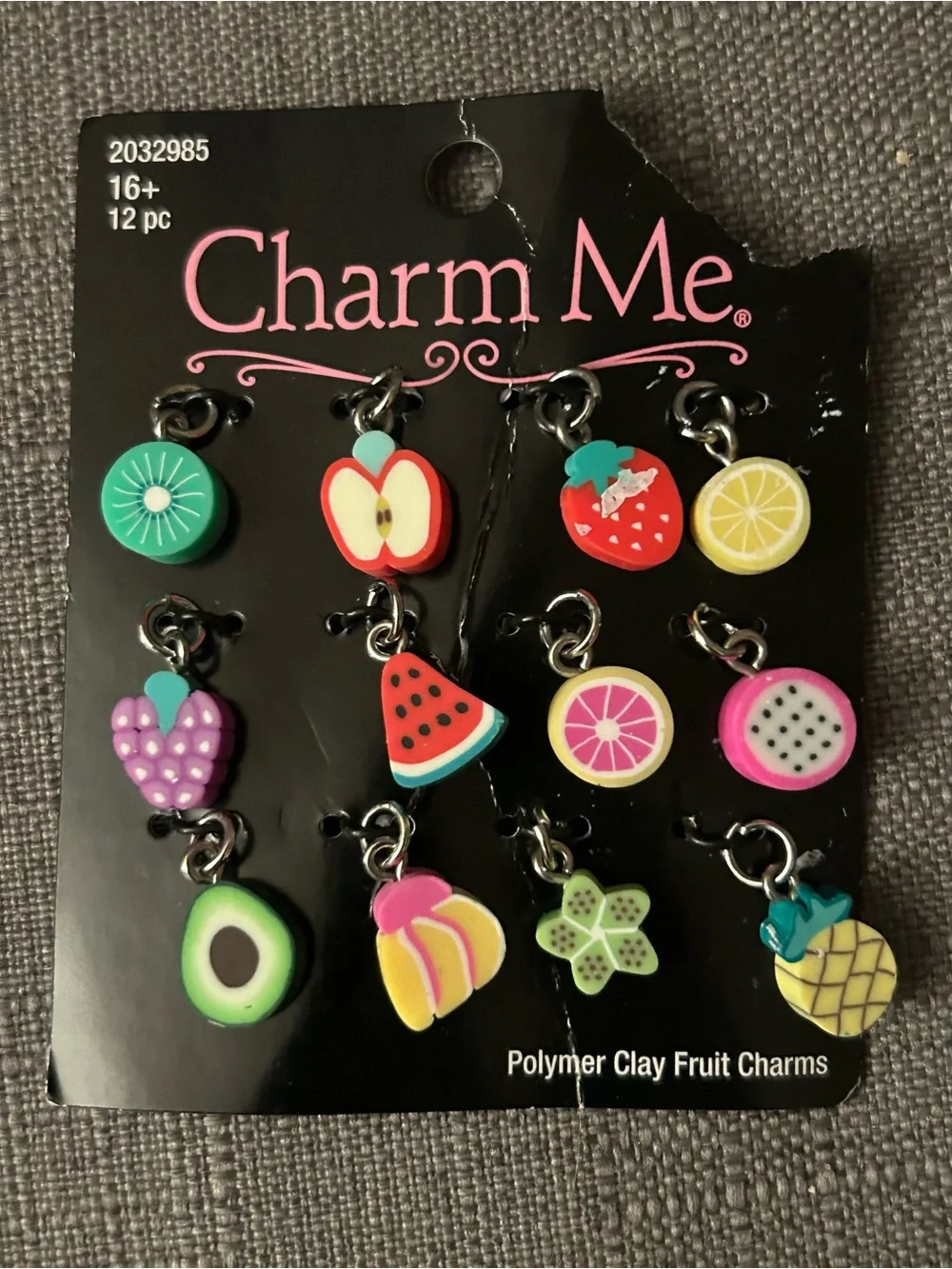 New jewelry Clay Fruit Charm Pack - Multicolor